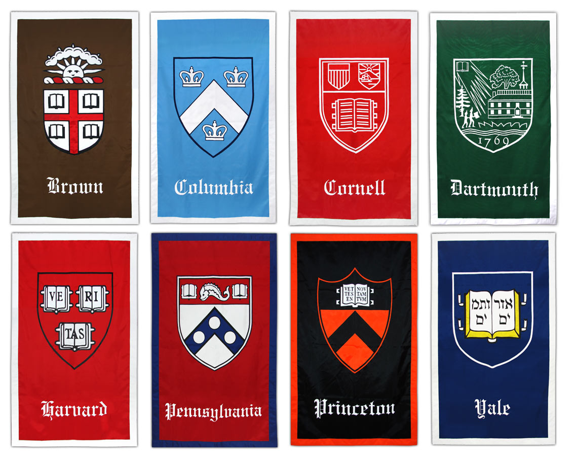 Brown University, Ivy League Universities - Harvard, Brown, Columbia, Penssylvania, Cornell, Princeton, Dartmouth, Yale.